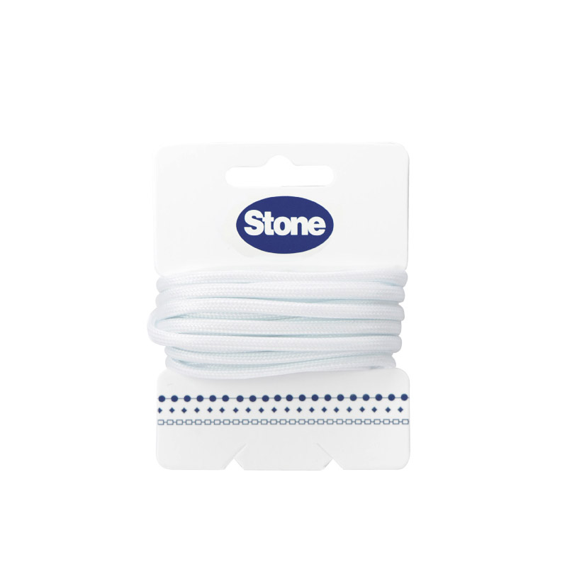 Cordon vibora 3mm 143 Blanco x 3m