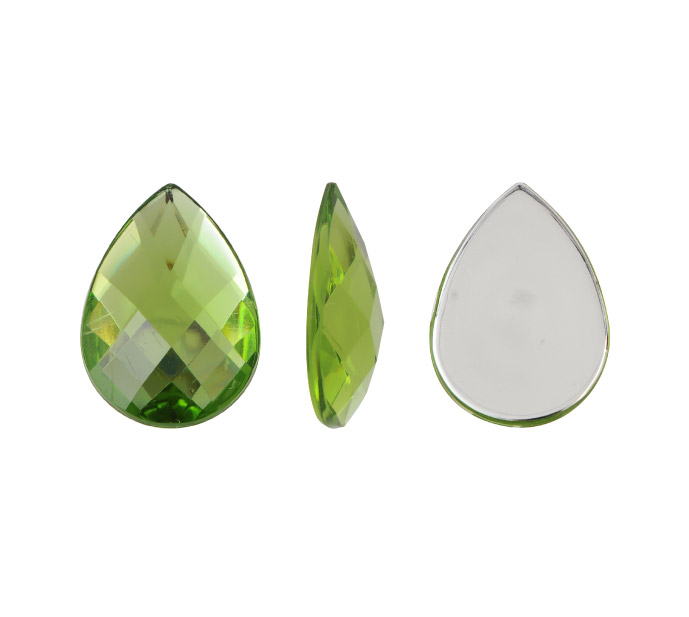 Acrilico K1027 gota plana 18x25 olivine 38 x und