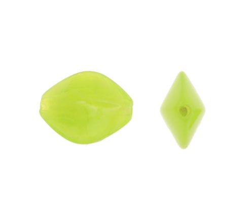 Acrilico oval 17x14mm AAB-51153-17 verde limon C-21 x lb(690und)