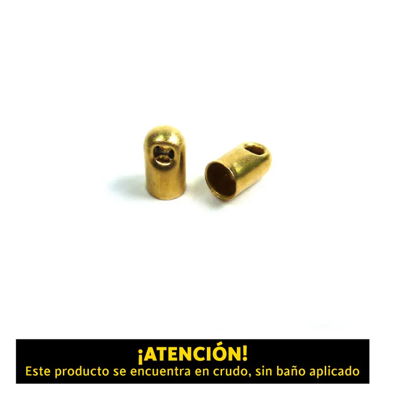Terminal end cap 25/C/2.4mm/raw x und