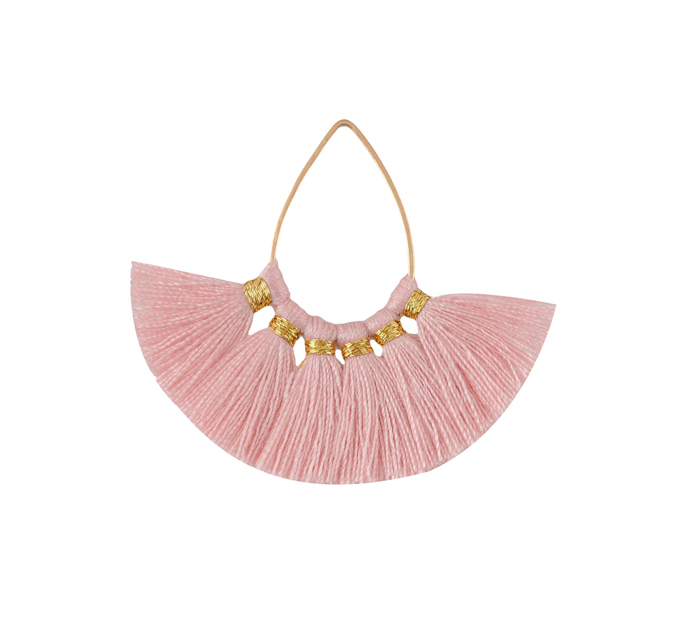 Borla 1.5cm gota 14x22mm vintage rose Q1-04 x und