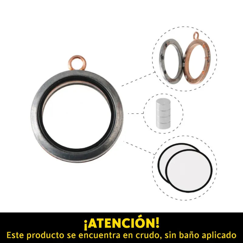 Locket pendant redondo 30mm A35914/R x und
