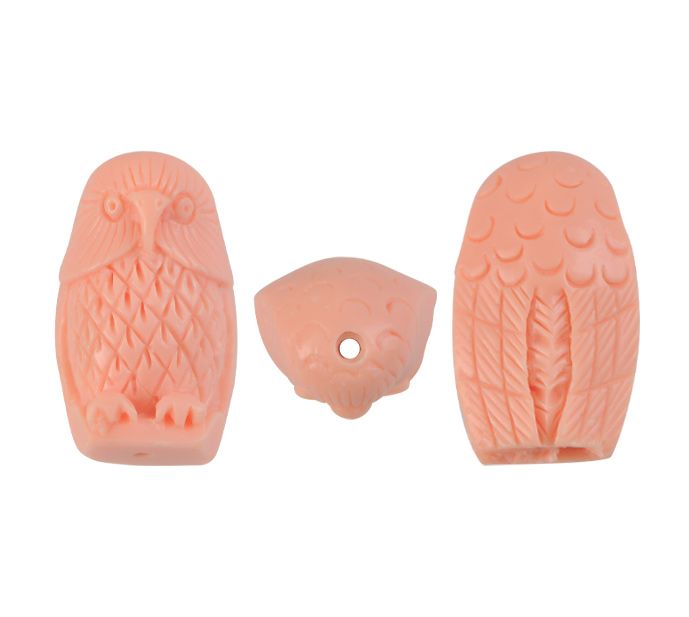 Buho 18x32mm rosado F15 x und