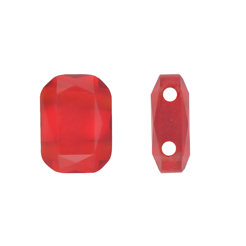 Octagono 2 hole 11x15mm siam x und