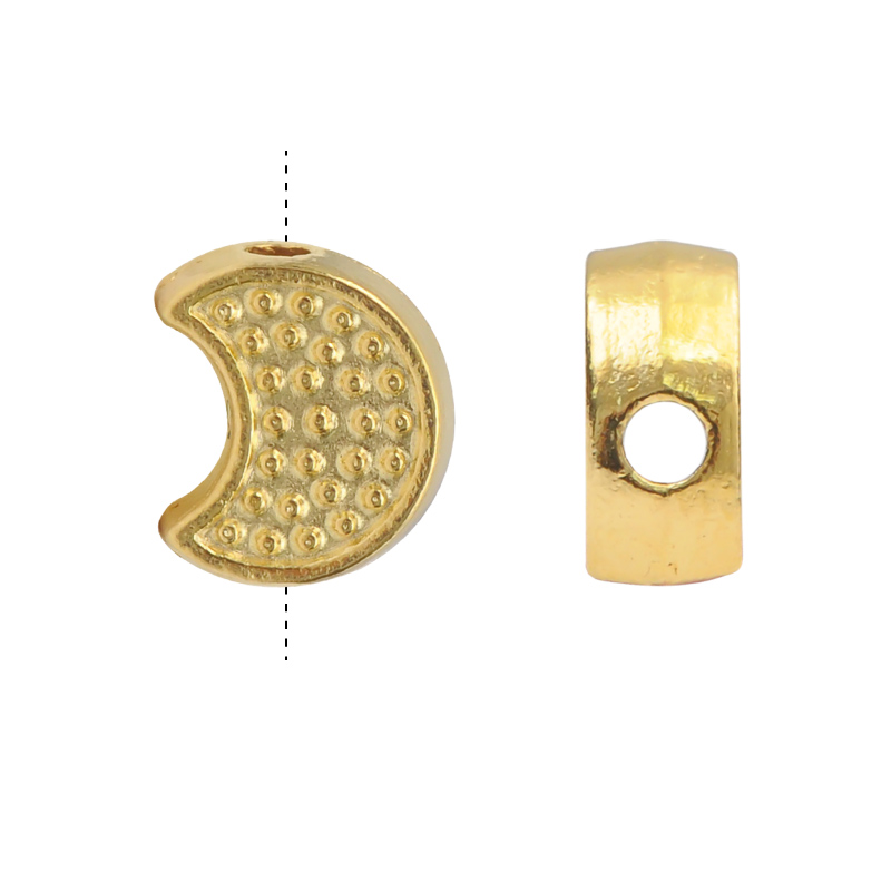 Separador luna 7x8mm/rodio H2595 x par