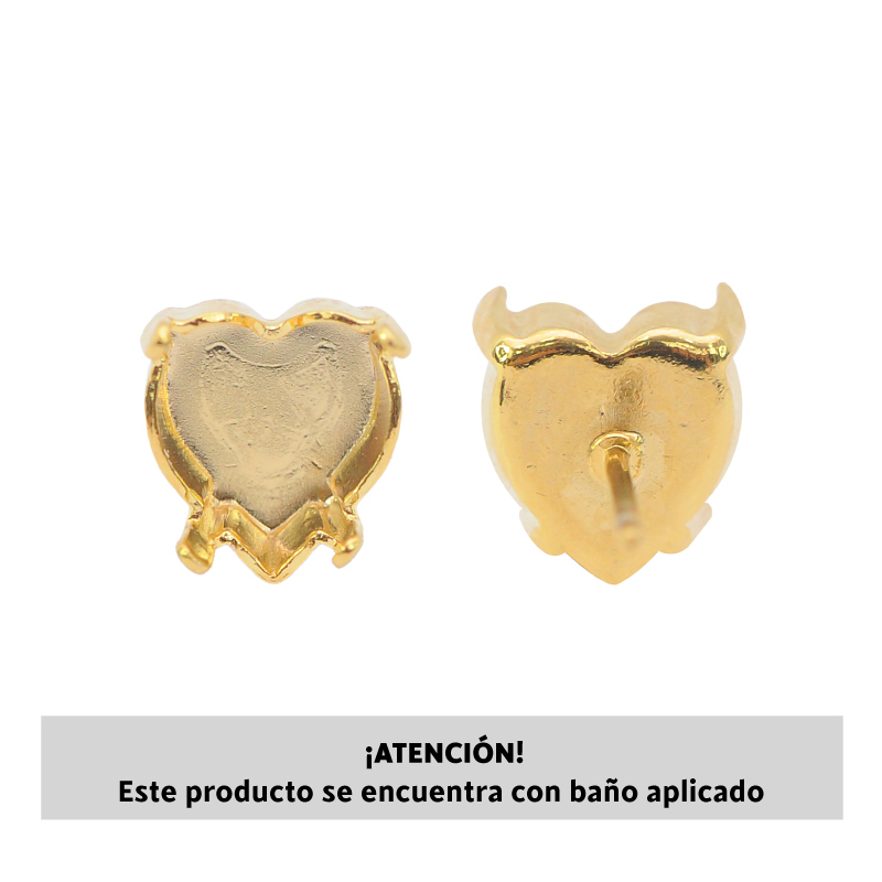 4884DE setting arete 8.8x8mm/rodio x par