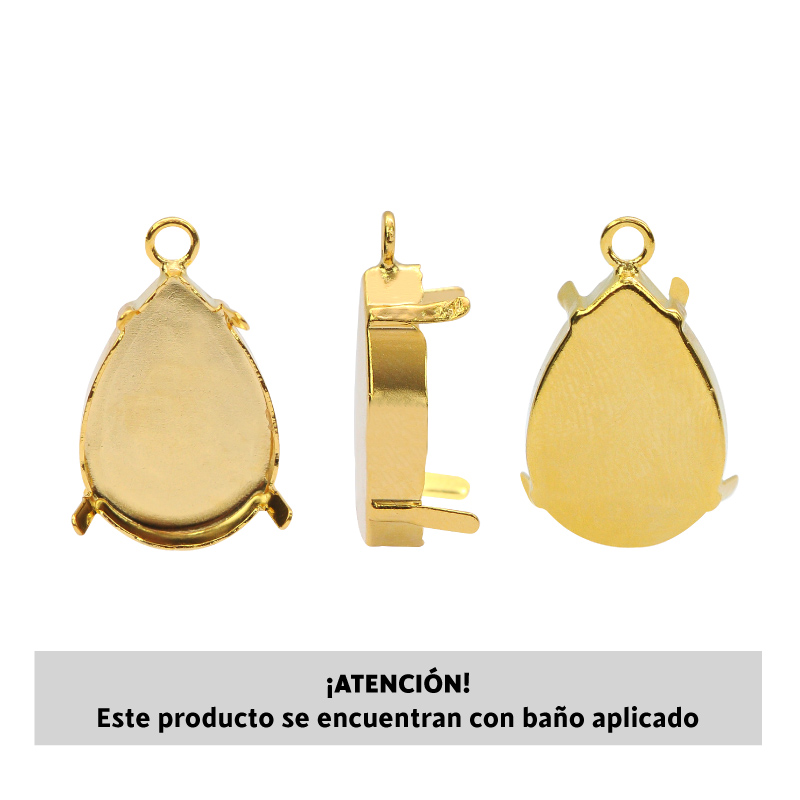 4320CH dije gota setting 18x13mm/rodio x und