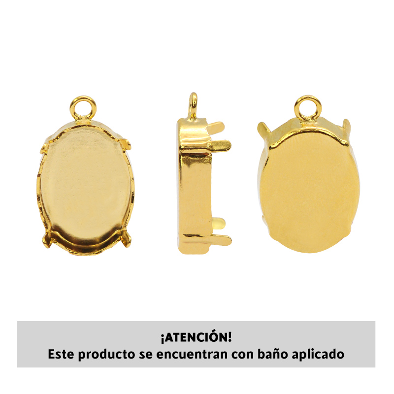 4120CH Dije oval setting 18x13mm/rodio x und