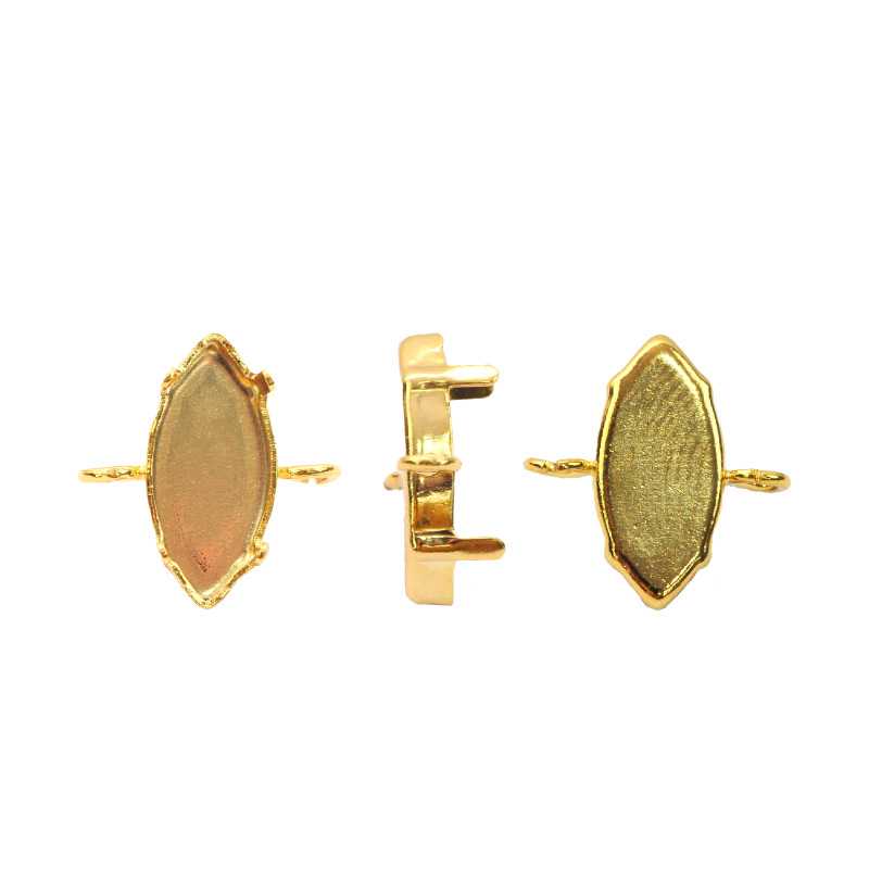 4228CH setting navette argolla abierta 15x7mm/rodio x und