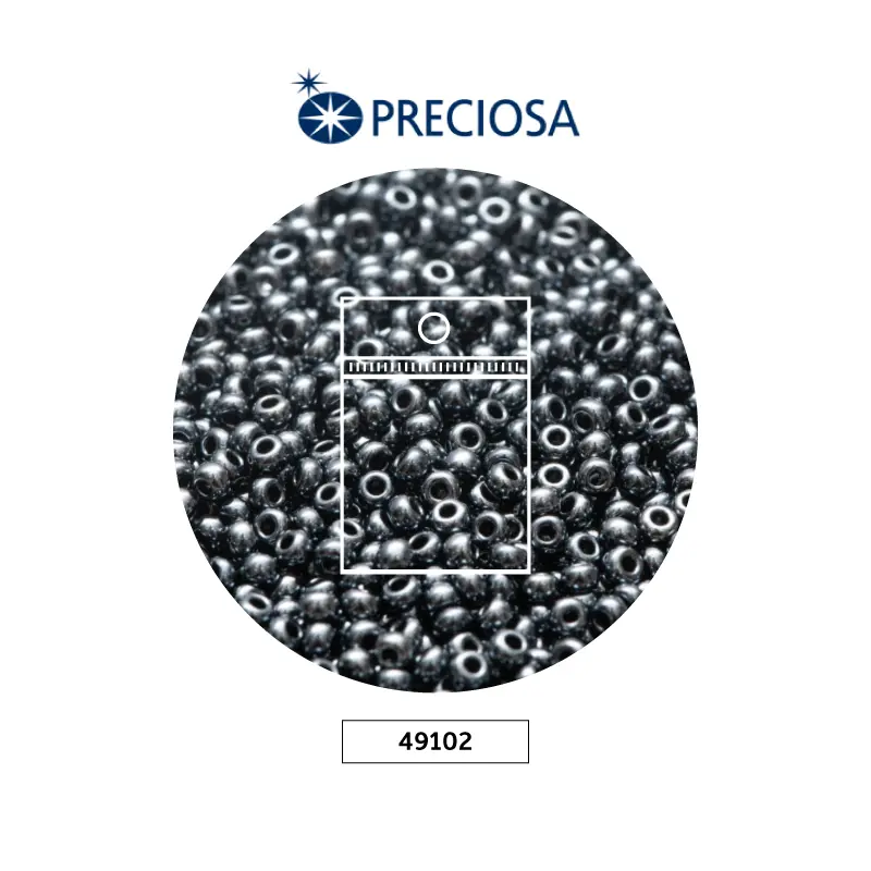 Mostacilla checa preciosa 9/0 49102 acerina x 50g