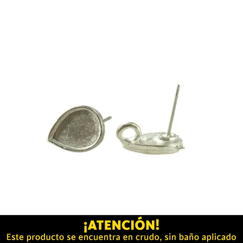 Herraje topo oval A21348/R 8*13mm x par