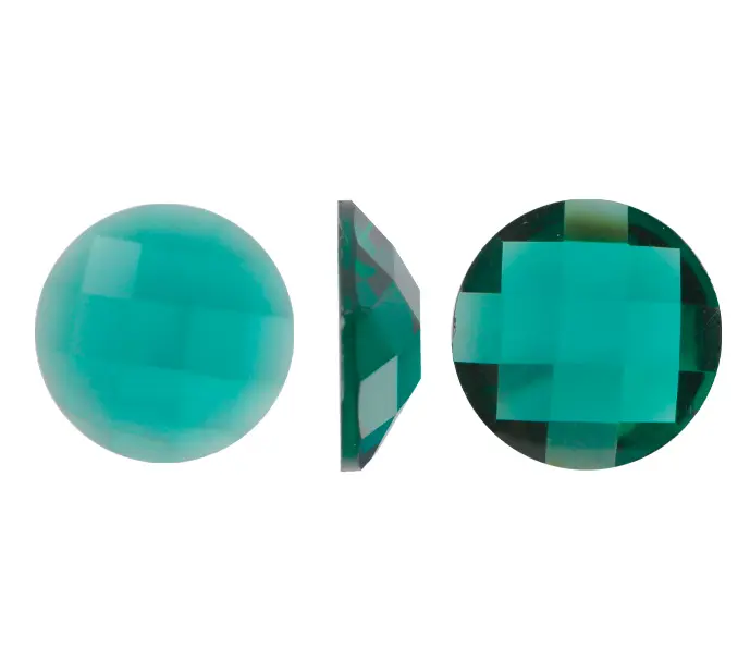 Acrilico 5001# redondo 12mm indicolite O79 x und