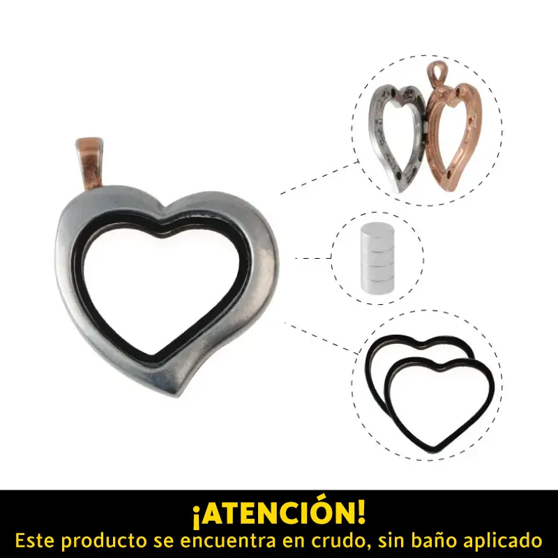 Locket pendant corazon 30mm A35968/R x und