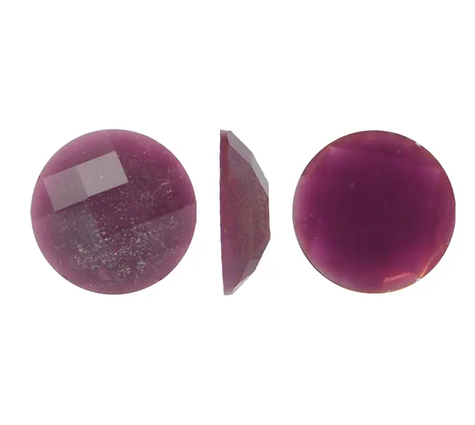 Acrilico 5001# redondo 12mm amethyst B37 x und