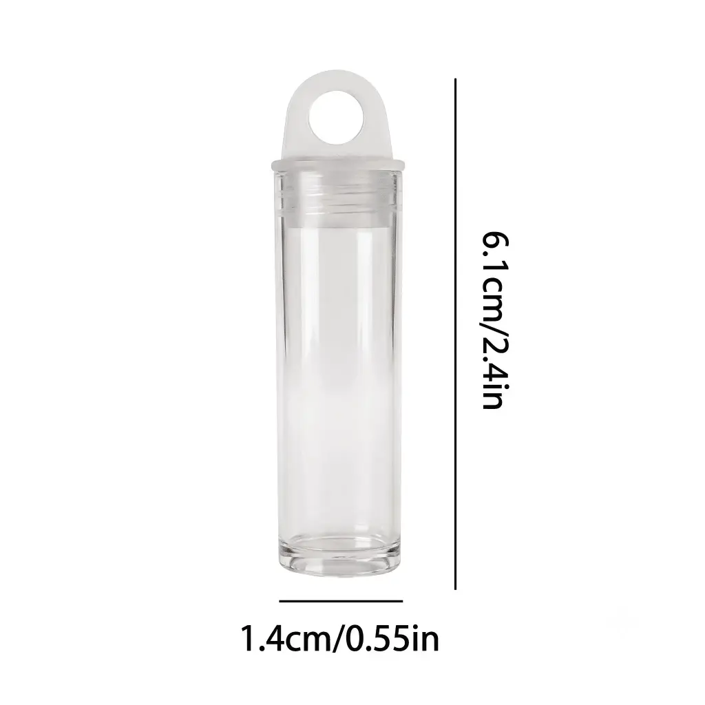 Botellita plastica 14x61mm (4ml) x und 