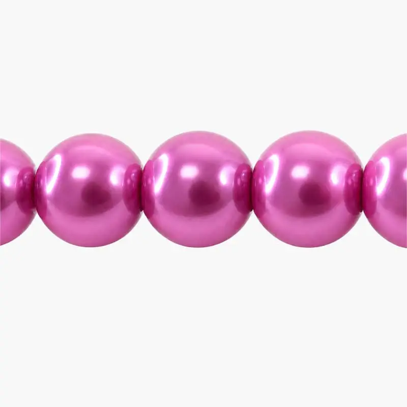 Perla vidrio 12mm fuchsia CX-961 x 68und