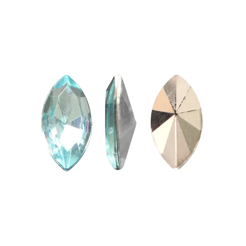 Acrilico K1015 marquesa con cono 5x10mm ligth azore 23 x und