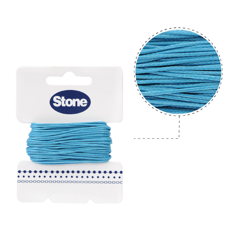 Cordon vibora 1mm 130 turquesa x 8m