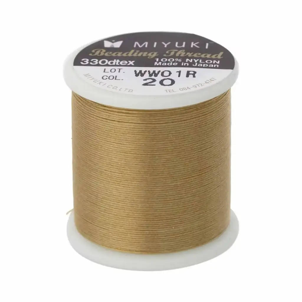 Hilo miyuki K4570 #20 bronce x 50m