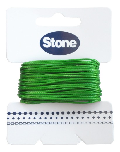 Cordon vibora 1mm 137 verde x rollo 8m