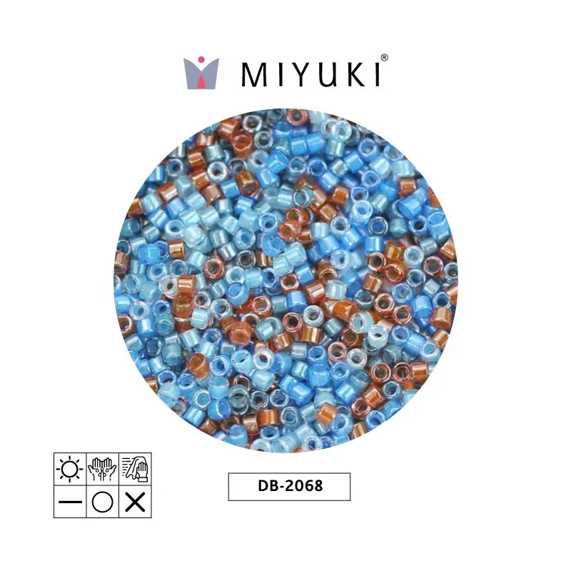 Miyuki delica 11/0 DB2068 luminous color mix x 50gr