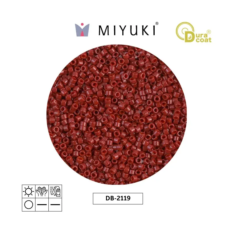 Miyuki delica 11/0 DB2119 opaco jujube x 50g