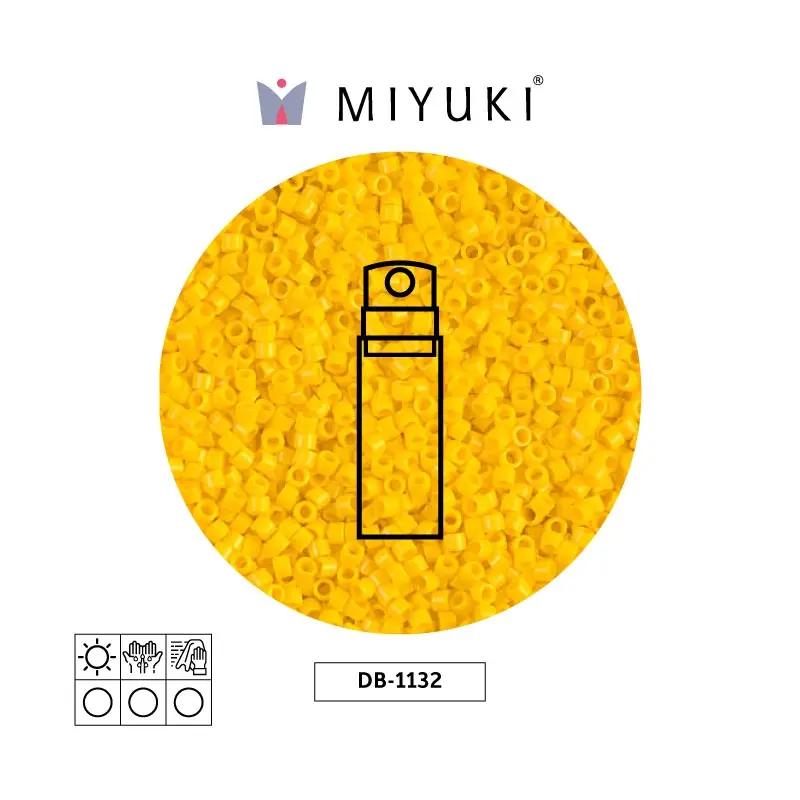 Miyuki delica 11/0 DB1132 opaco canary x 10g