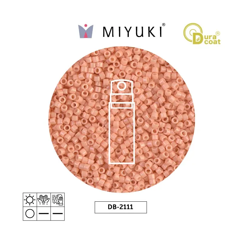 Miyuki delica 11/0 DB2111 opaco flesh x 10g