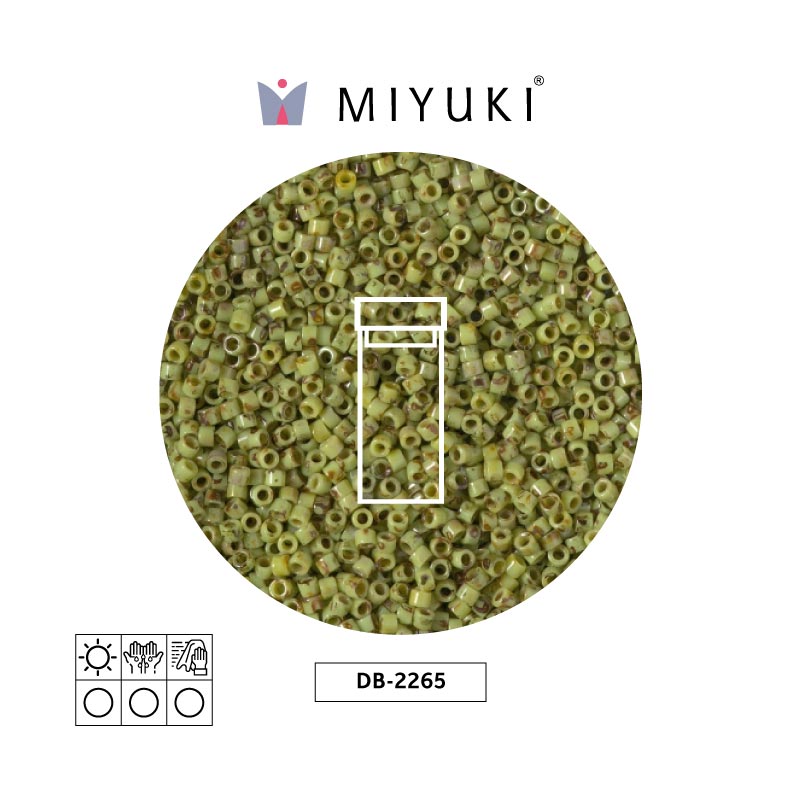 Miyuki delica 11/0 DB2265 opaco chartre picasso x 3g
