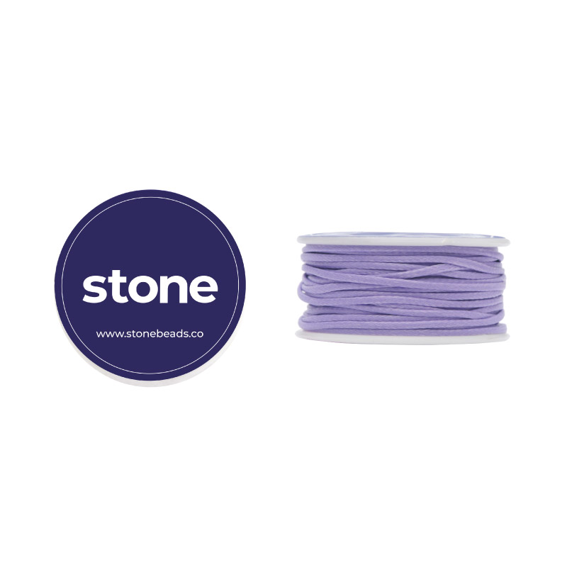 Cordon vibora 1mm 106 lila x rollo 8m