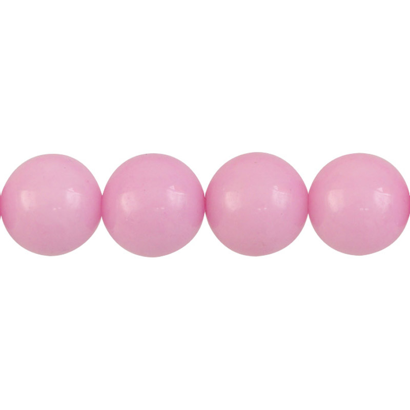 Sarta redonda fossil 12mm 1-23 rosa x 34unds