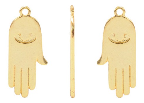 Dije mano de fátima A20983 31x13mm/Golfi x 4U