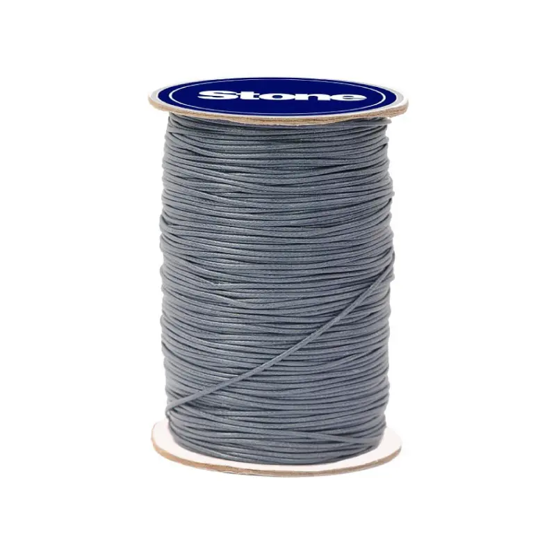 Cordon vibora 1mm 167 gris x rollo 155m