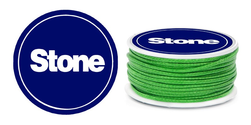 Cordon vibora 1mm 155 verde x 8m