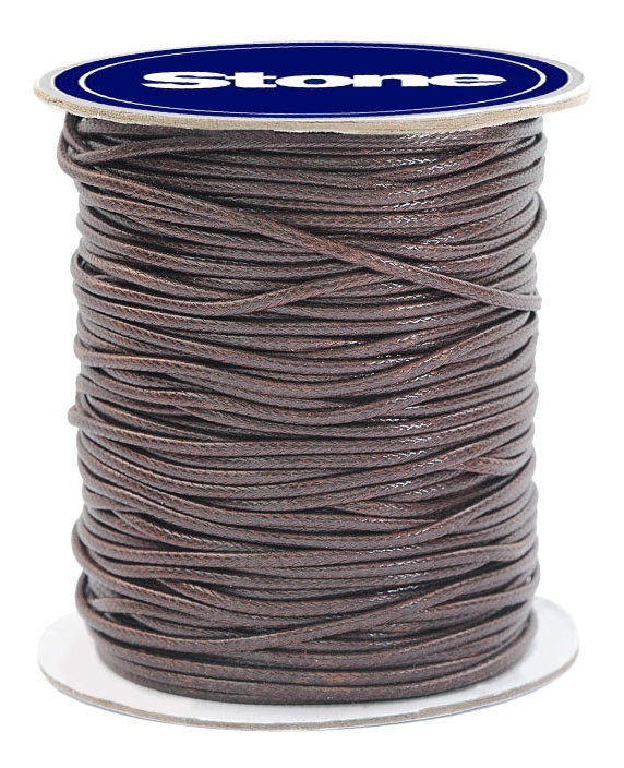 Cordon vibora 2mm 112 cafe x rollo 80m