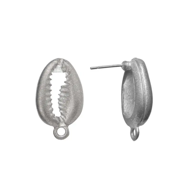 Topo caracol 23x13mm/NQ x 10unds