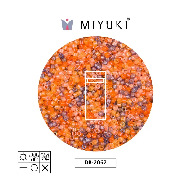 Miyuki delica 11/0 DB2062 luminous color mix x 3gr