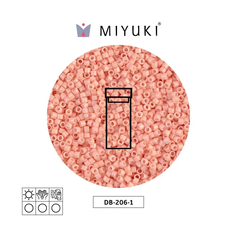 Miyuki delica 11/0 DB0206-1 opaco salmon x 3g