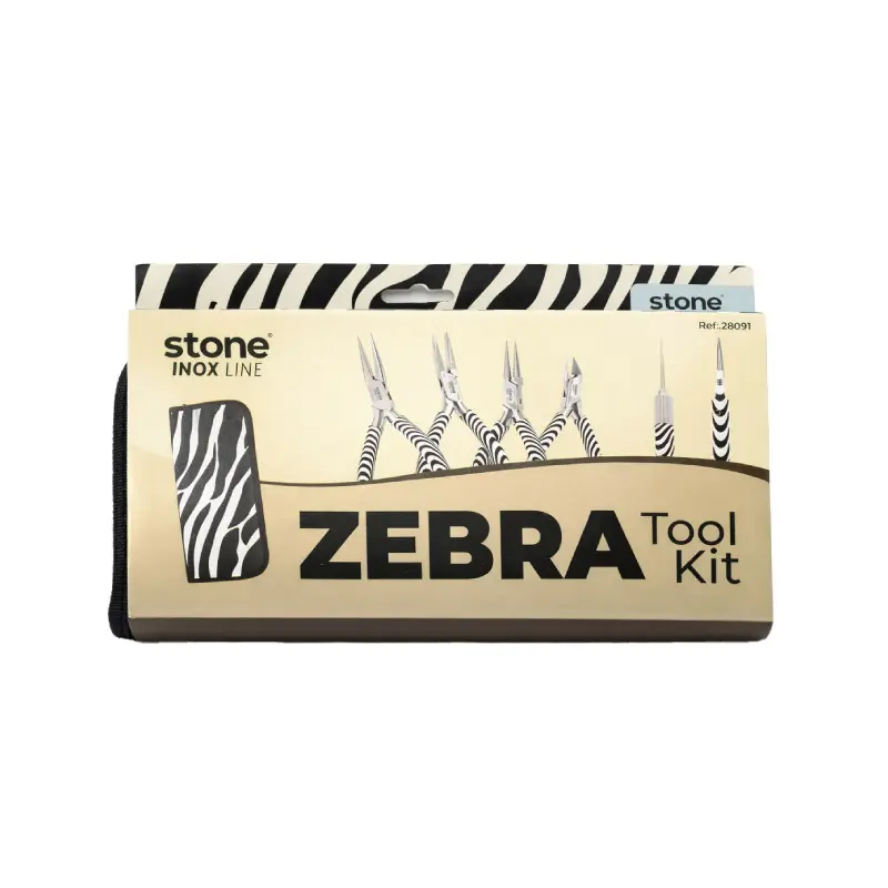 Estuche de herramientas PLR-1535 zebra por 6 pcs