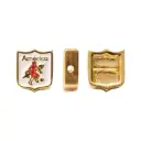 Separador escudo américa 12x14mm/golfi x und