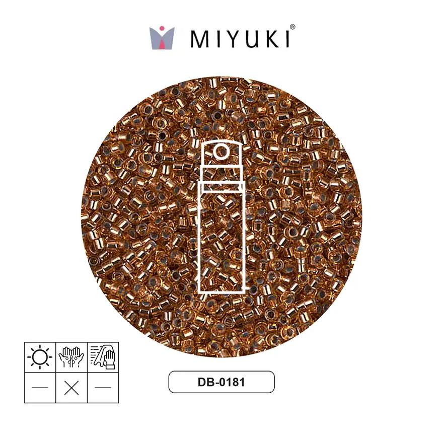 Miyuki delica 11/0 DB0181 dorado x 10g