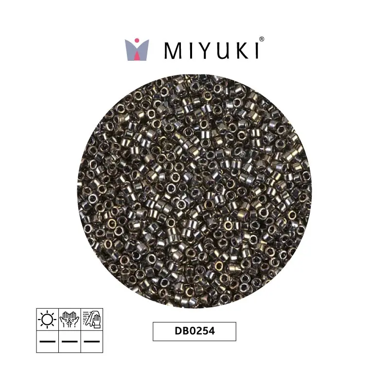Miyuki delica 11/0 DB0254 bronce lusterr x 50g