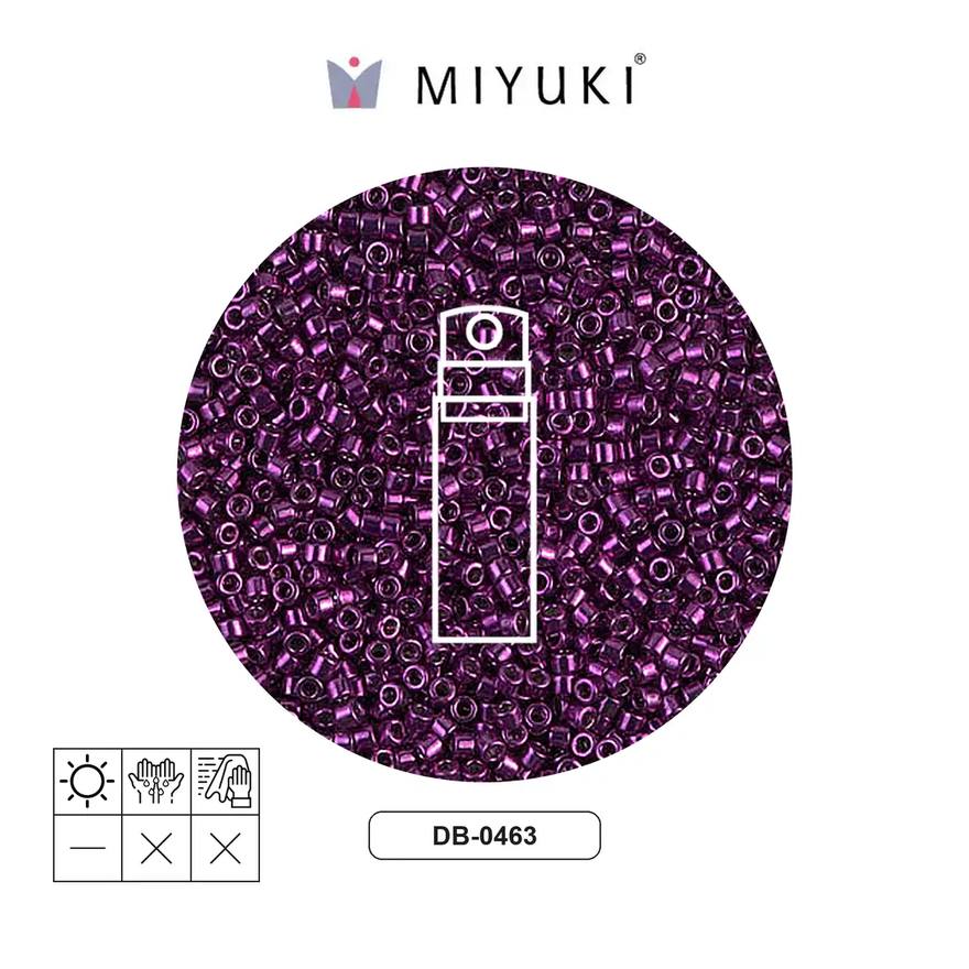 Miyuki delica 11/0 DB0463 galvani dk magenta x 10g