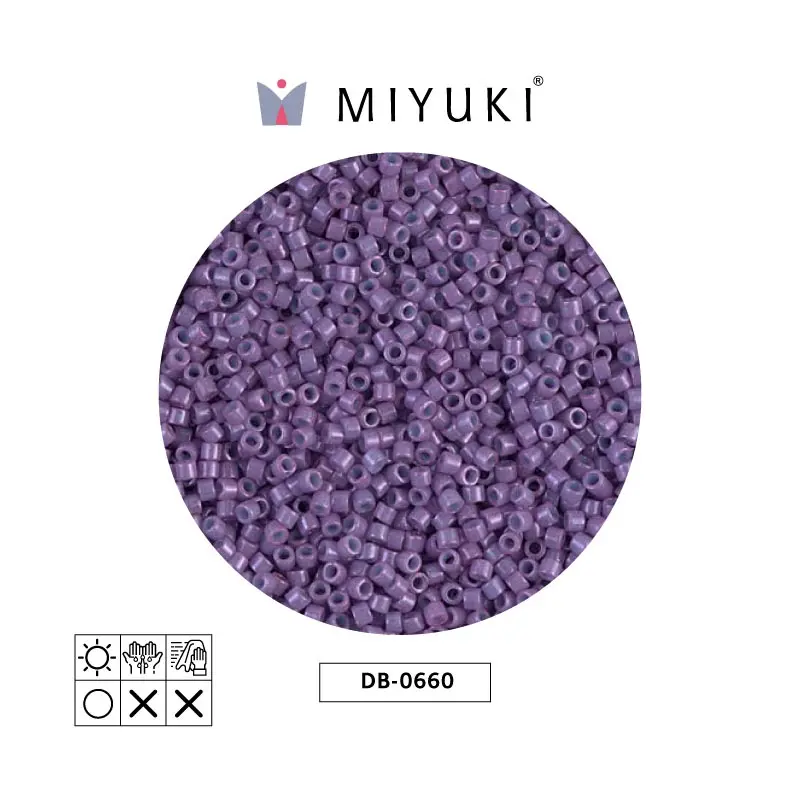 Miyuki delica 11/0 DB0660 opaco lila x 50gr