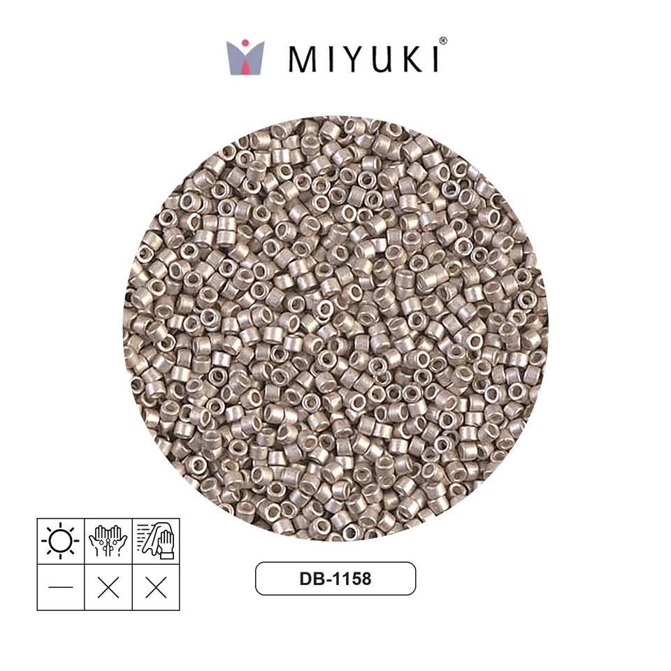Miyuki delica 11/0 DB0042 dorado forrado cristal x 500g