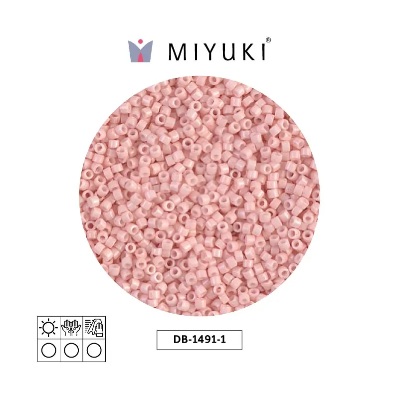 Miyuki delica 11/0 DB1493-1 opaco claro salmon x 50g