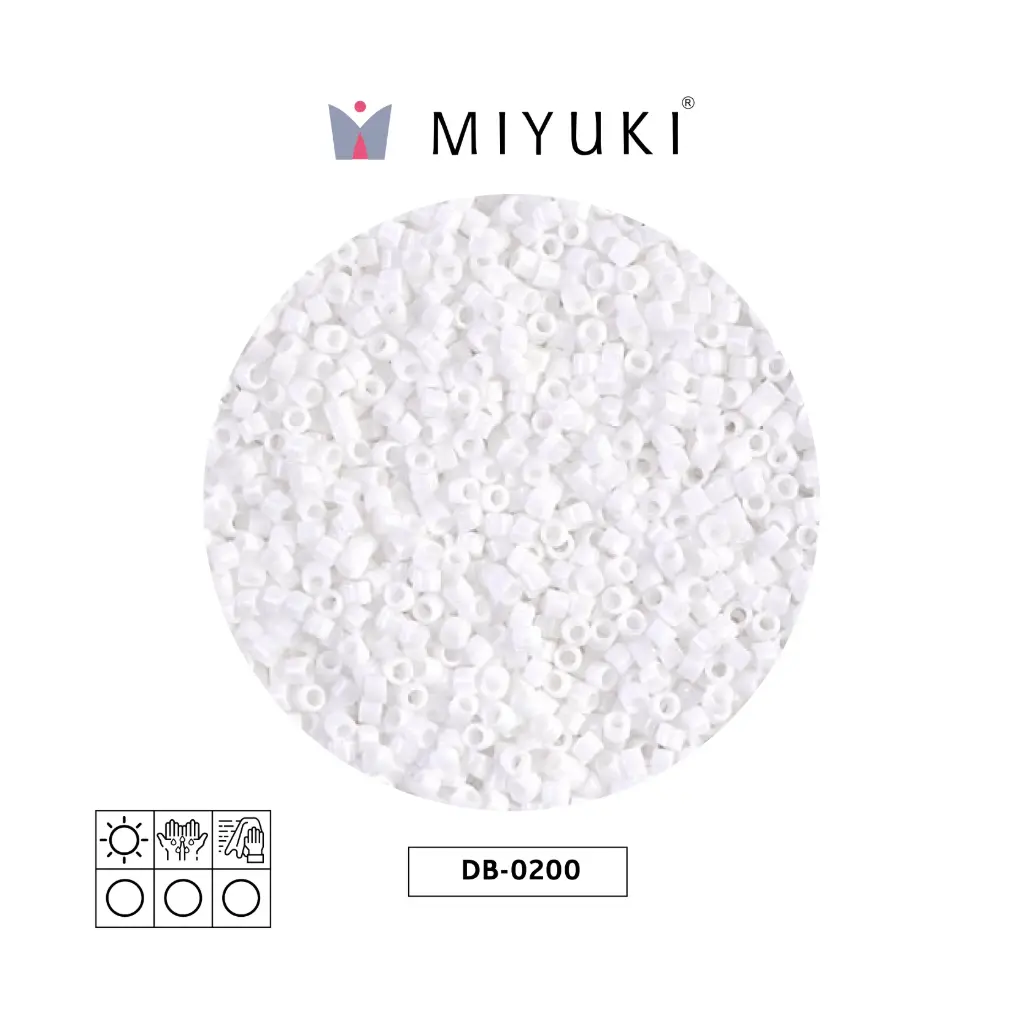 Miyuki delica 11/0 DB1595 matte opaque sea opal AB x 250g