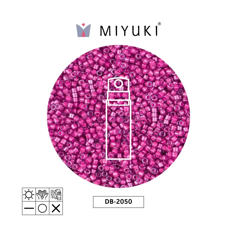Miyuki delica 11/0 DB2050 neon jazz fucsia x 10g