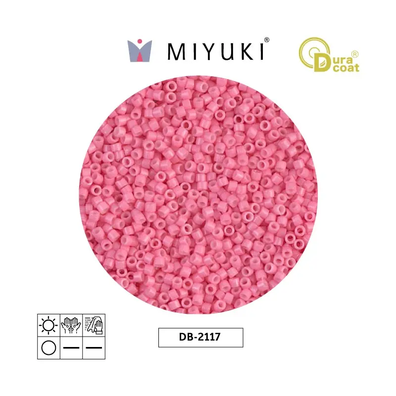 Miyuki delica 11/0 DB2117 opaco carnation x 50g