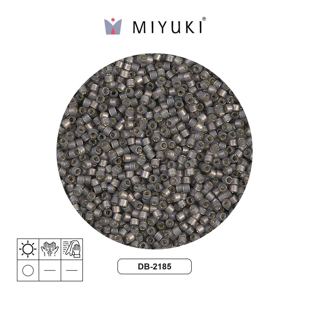 Miyuki delica 11/0 DB2185 duracoa acacia sat x 50g